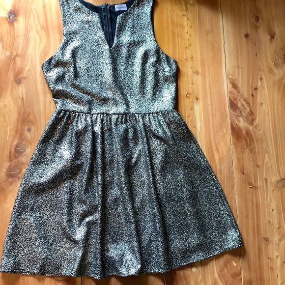 brigitte Bailey Dresses & Skirts - Gold sparkle dress by Brigitte Bailey